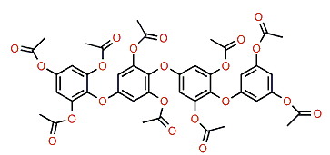 Tetraphlorethol C nonaacetate
